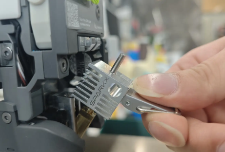 pull the integrated hotend