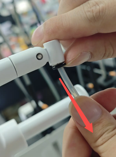 Remove PTFE Tube from the Spool Holder