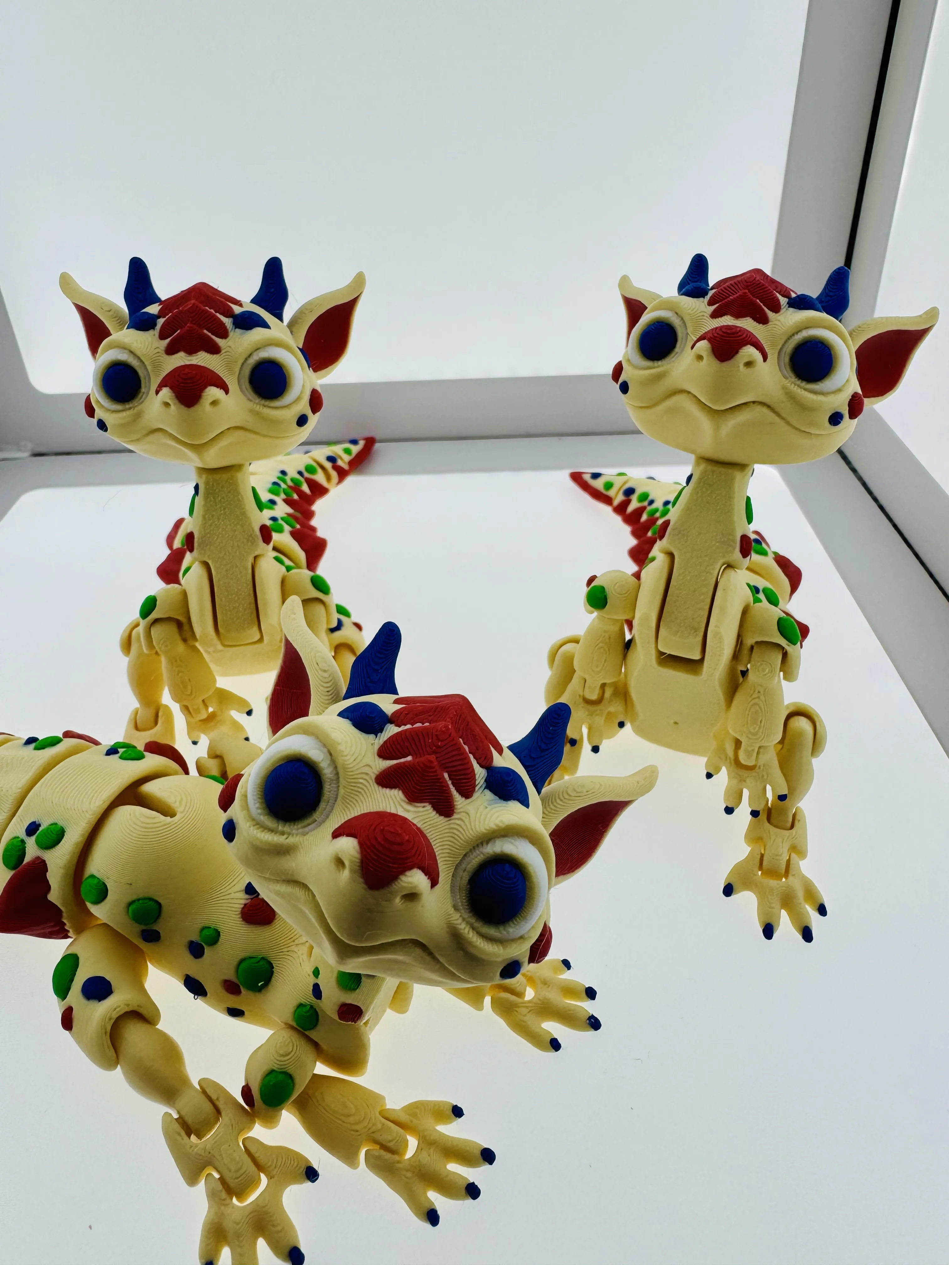 Elcid the articulated Dragon baby toy