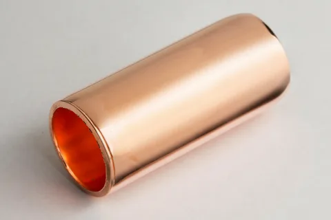 Electroplated copper