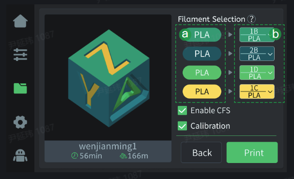Print calibration