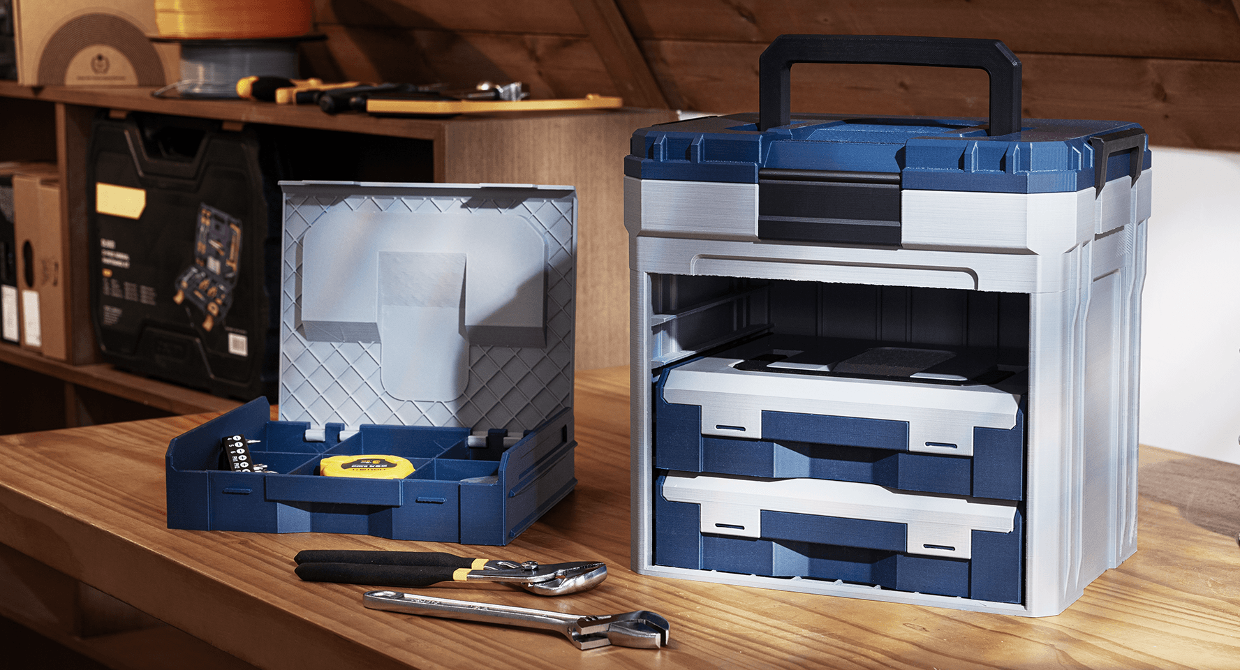 Boîtes de rangement 3D