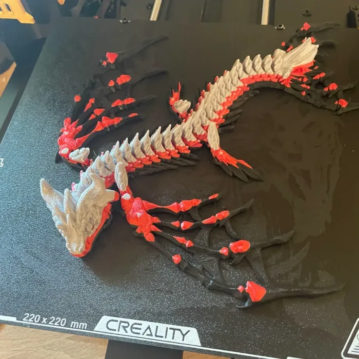 3d printer articulated dragon
