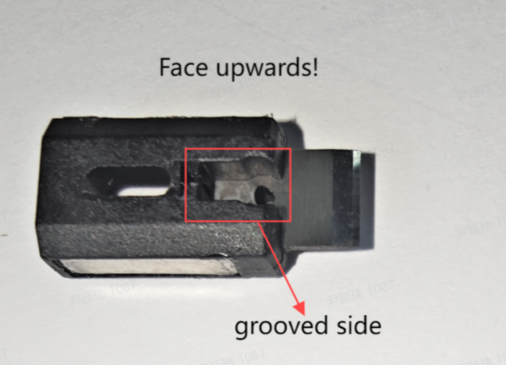 Install new cutter