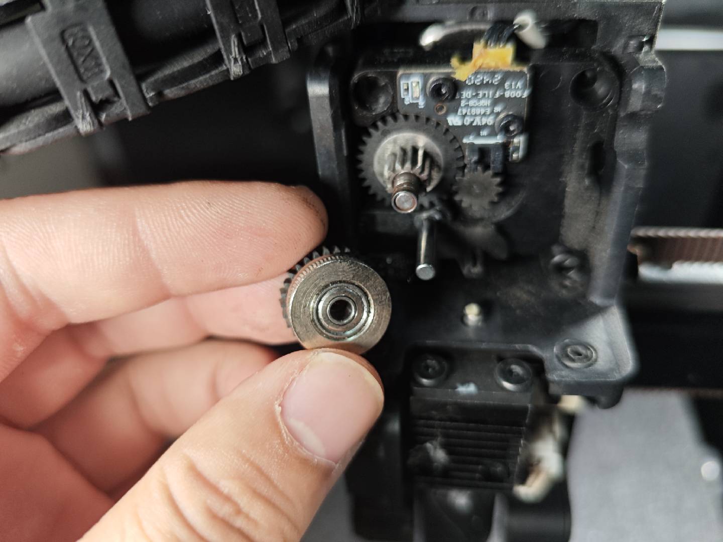 Restore the extruder2
