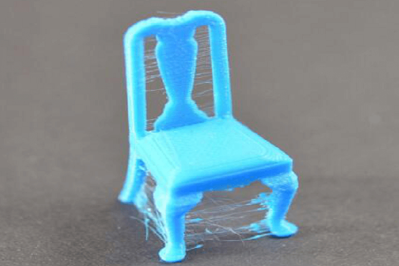 3D-модель, сочащаяся и тянущаяся