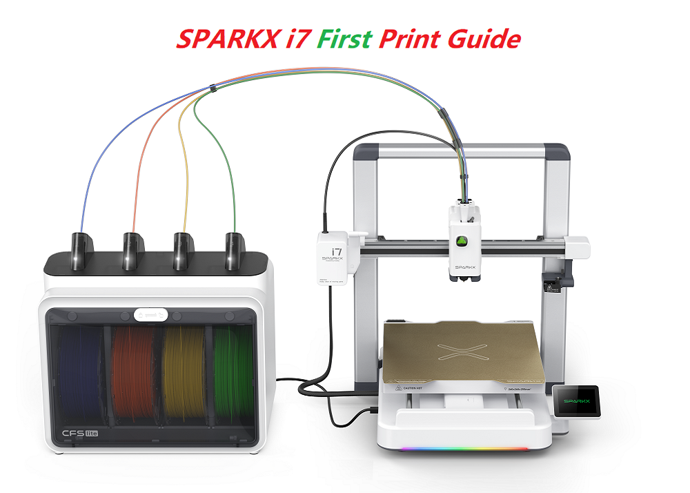 SPARKX i7 First Print Guide: Step-by-Step Setup for Beginners