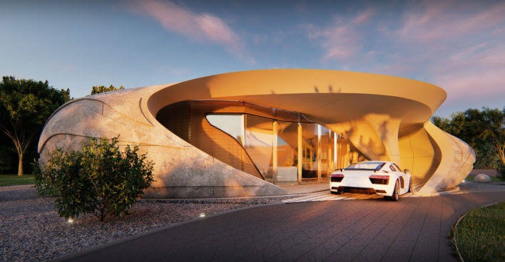 3d printed home