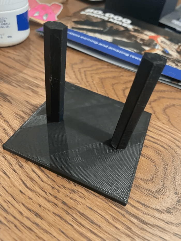 3D printing stringing test