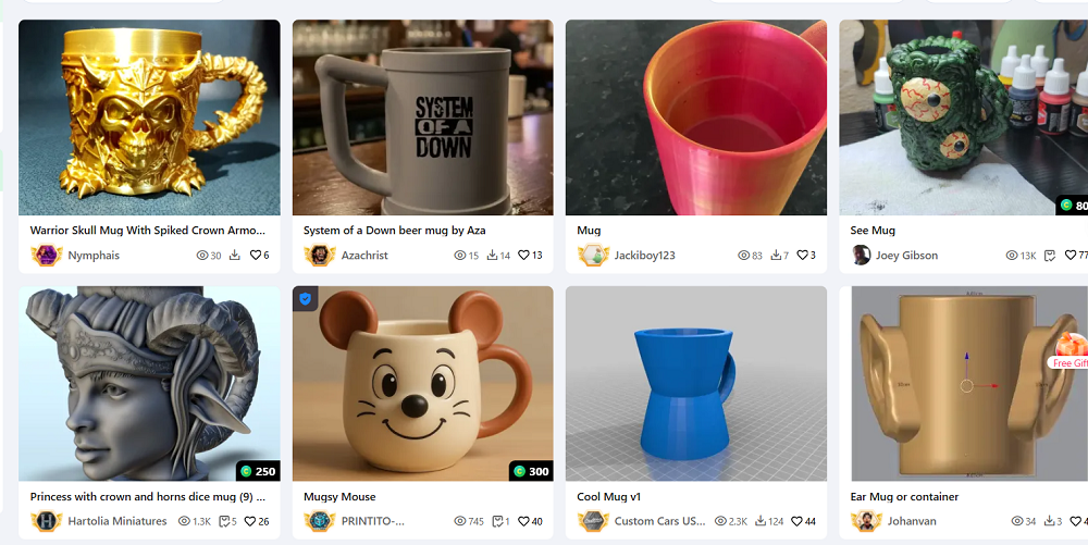 3d print Own Mug