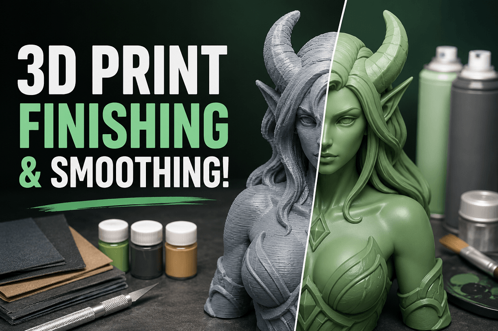 3D Print Finishing and Smoothing: How to Make Your Prints Look Professional