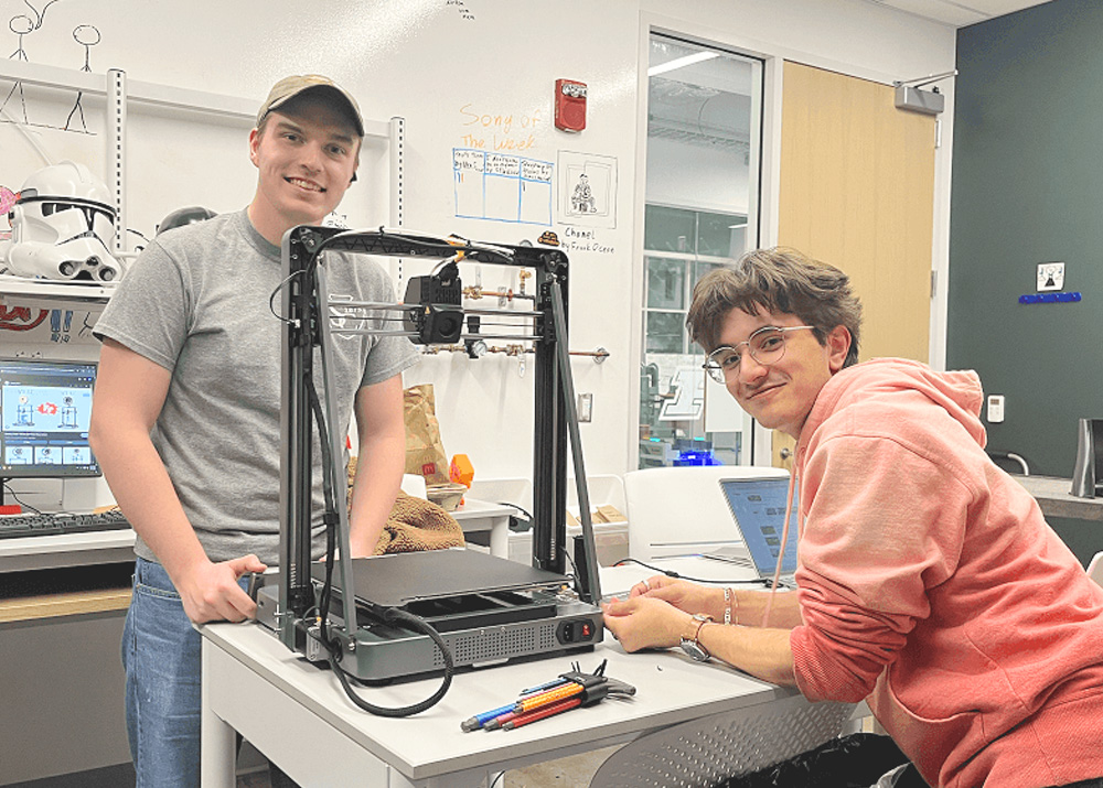 La impresión 3D empodera a los estudiantes del club de la Universidad de Purdue 