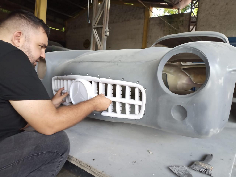 Opimo 3D Restores Mercedes-Benz 300SL