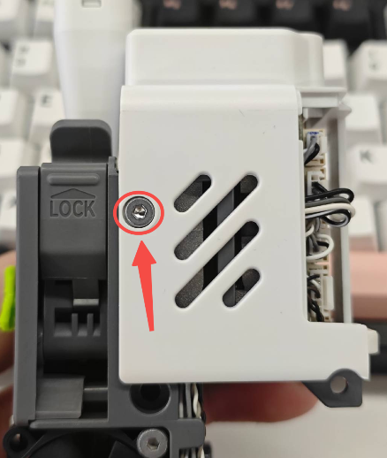 Remove the Toolhead Rear Housing