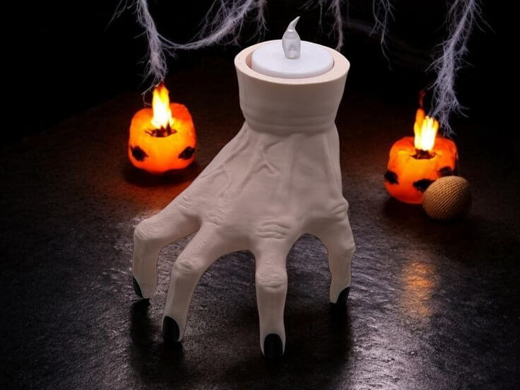 Creepy “Thing” Hand Tealight Holder