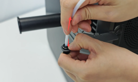 pull out the PTFE tube (2)