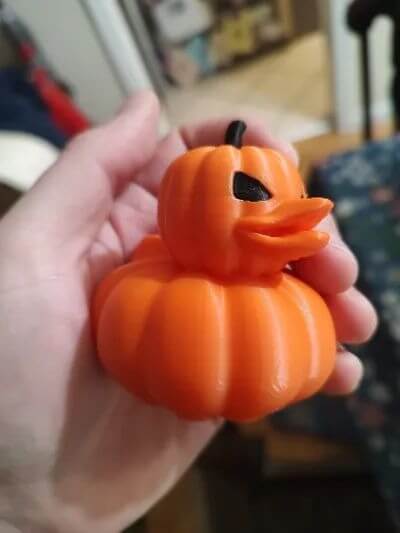 3d print Pumpkin Duck