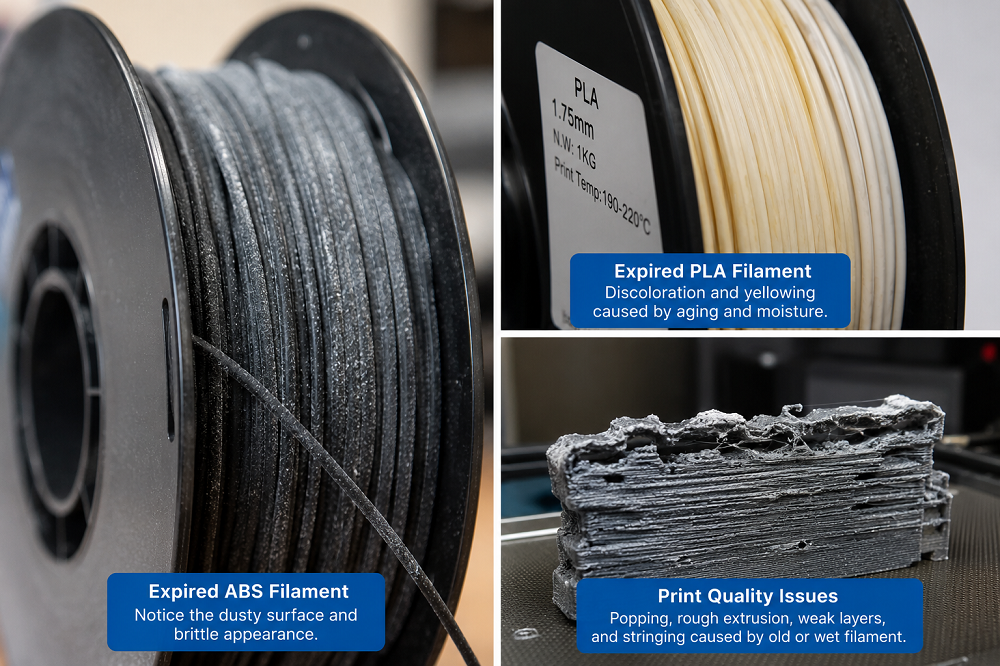 3D Printer Filament Go Bad