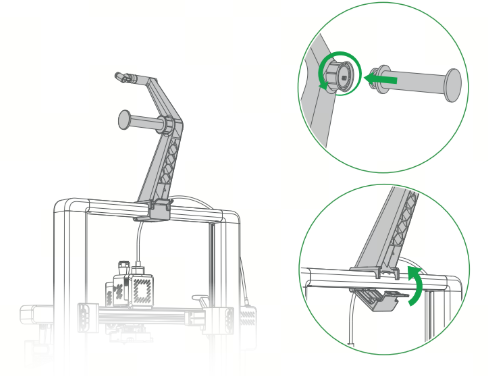 i7 external Spool Holder