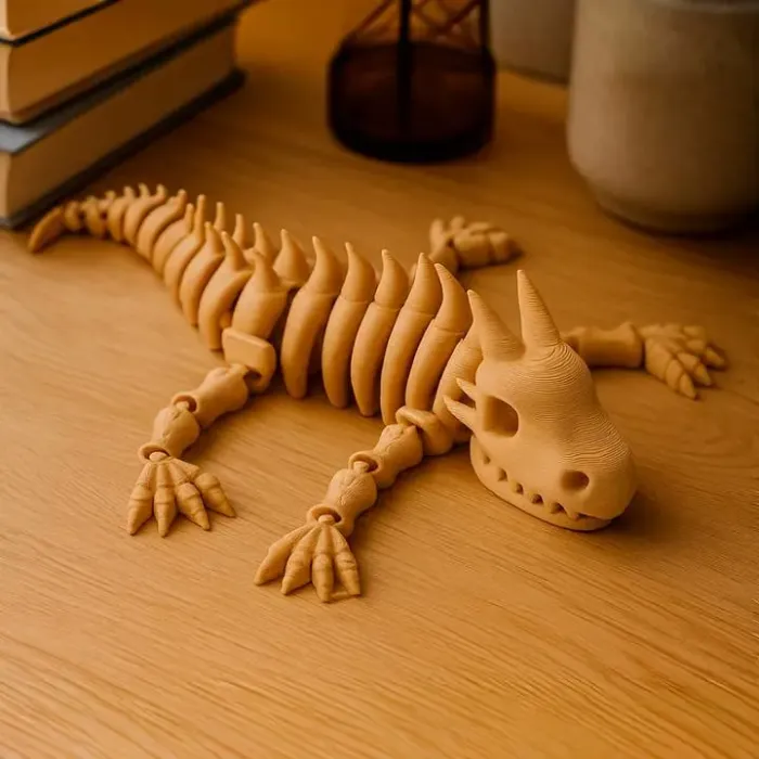 Articulated Dragon Skeleton