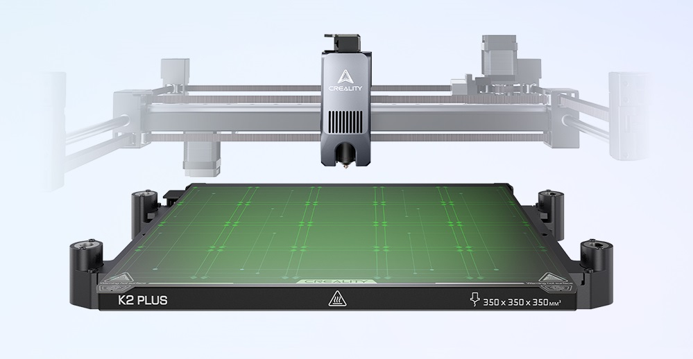 creality k2 plus Bett