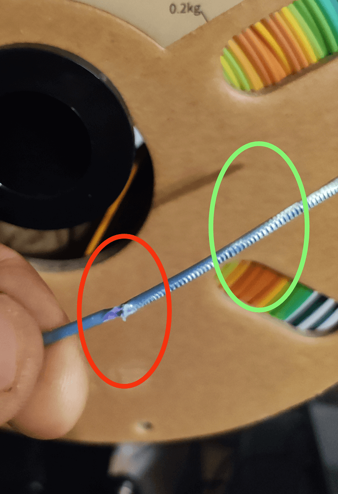 How to Identify 3D Printer Filament Grinding