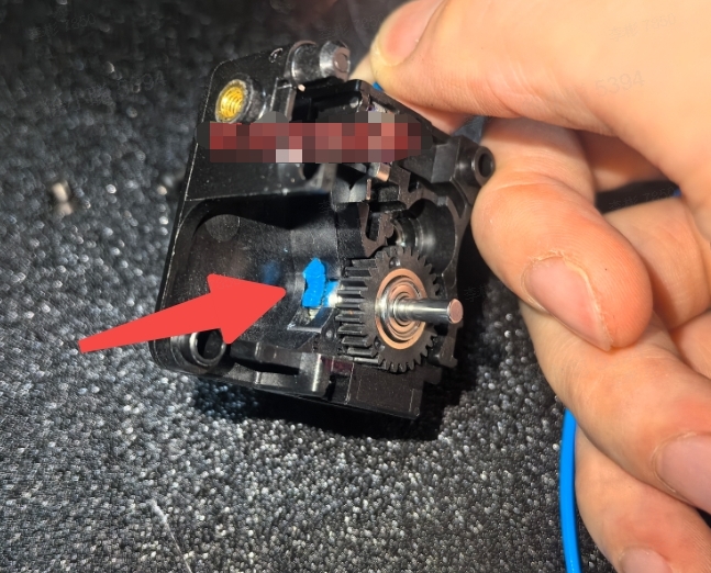 Troubleshooting for Jammed Filament in the Gear