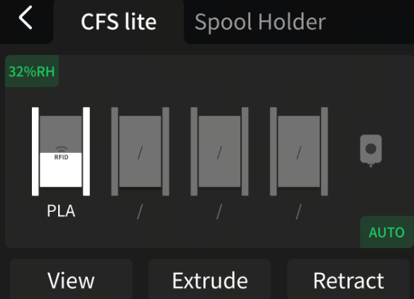 check the filament information