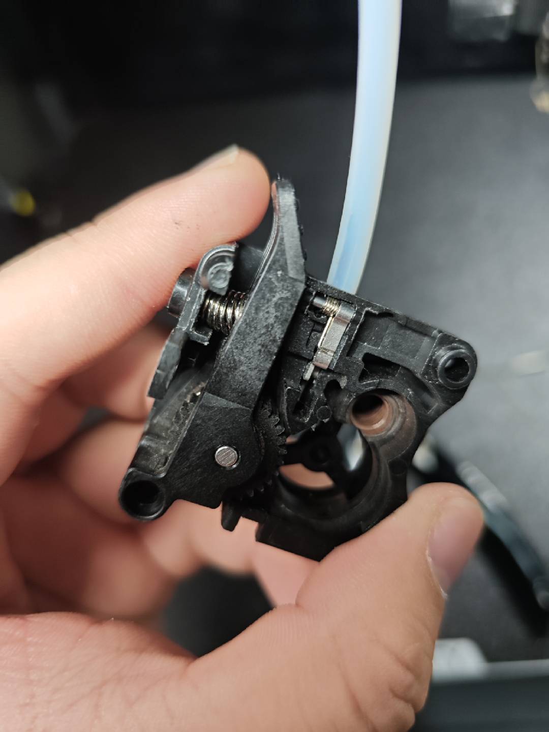 Restore the extruder
