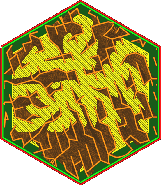 Lightning infill density