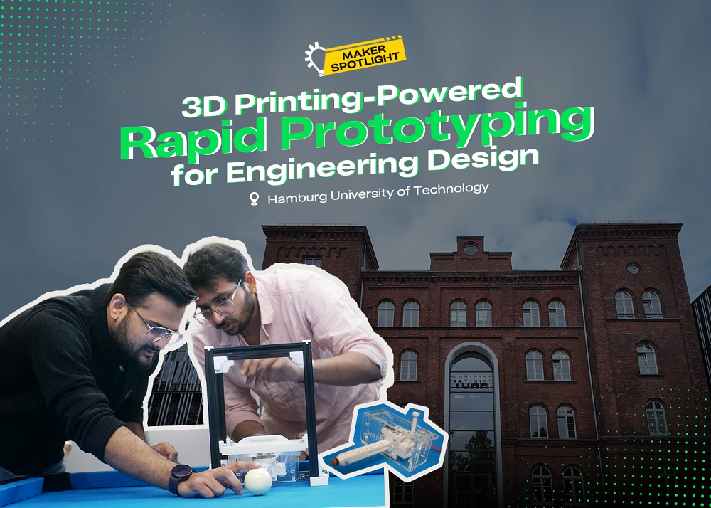 From Concepts to Prototypes: Creality 3D Printing Fuels STEM Engineering Design at Hamburg Universit