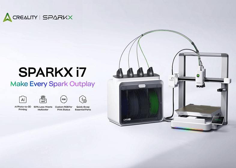 Creality SPARKX i7: 혁신적인 다채로운 데스크탑 3D 프린터