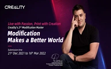 Notice on the Submission Deadline Extension of Creality's 2nd Modification Master