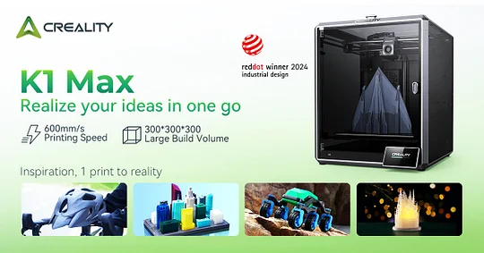 Red Dot Awards：Creality K1/K1 Max und Space Pi Dryer