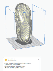 Incorrect Vertical Placement of the Shoe Model