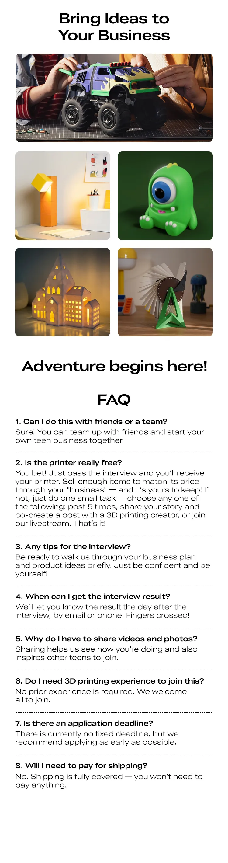 3d printing young maker challenge 4