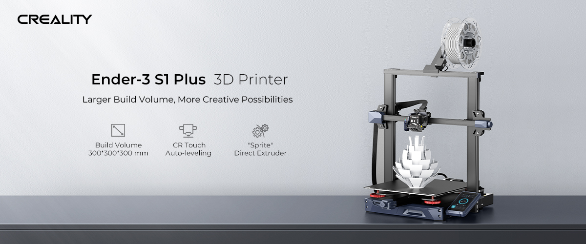 Ender-3 S1 Plus 3D Printer - Creality 3D