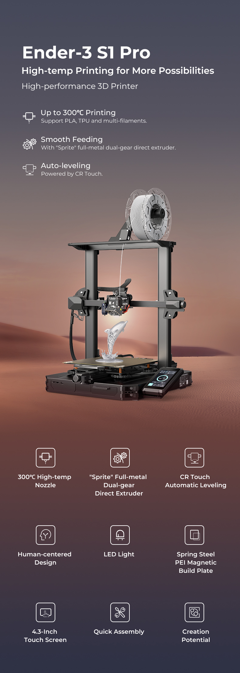 Ender-3 S1 Pro 3D Printer