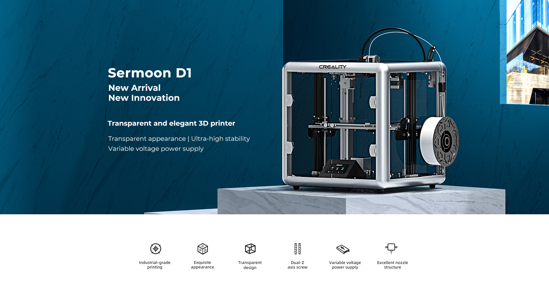Sermoon D1 3D Printer - Creality 3D