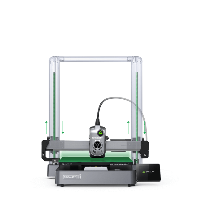 【3Dプリンター】Creality Hi Combo マルチカラープリント Creality Hi Combo】マルチカラー新時代！最大16色の低価格家庭用3D