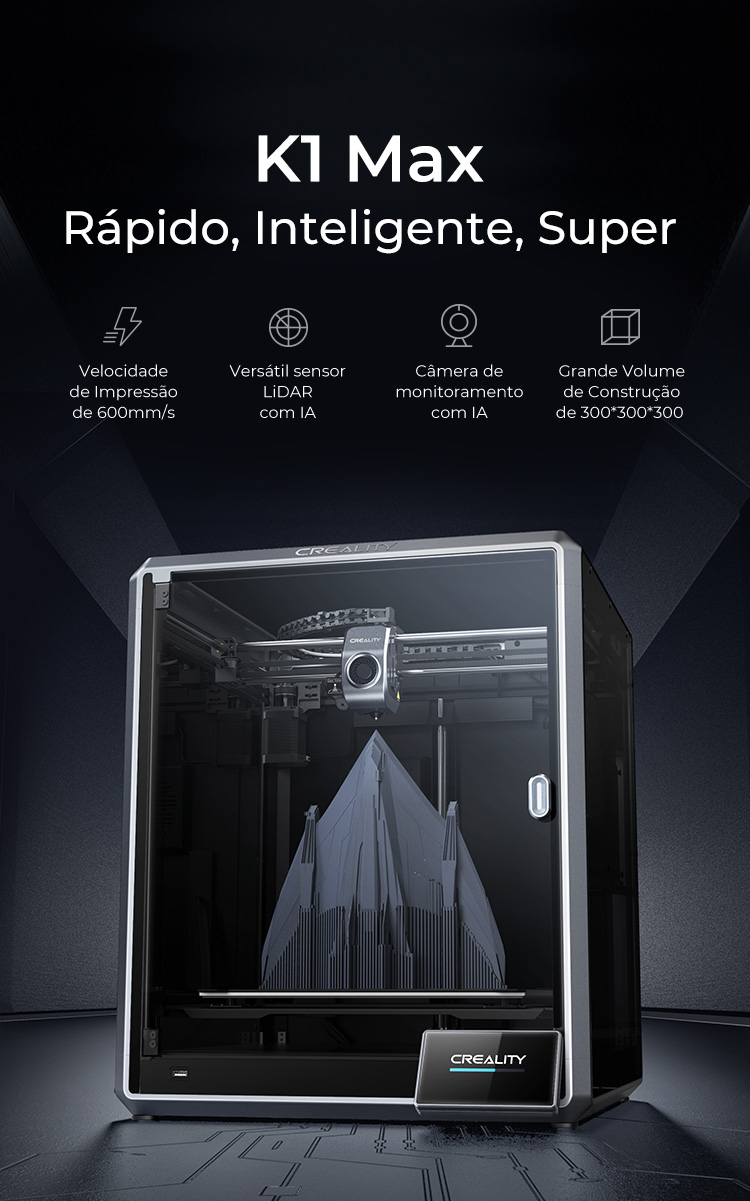Impressora 3D Creality K1 Max - Creality 3D