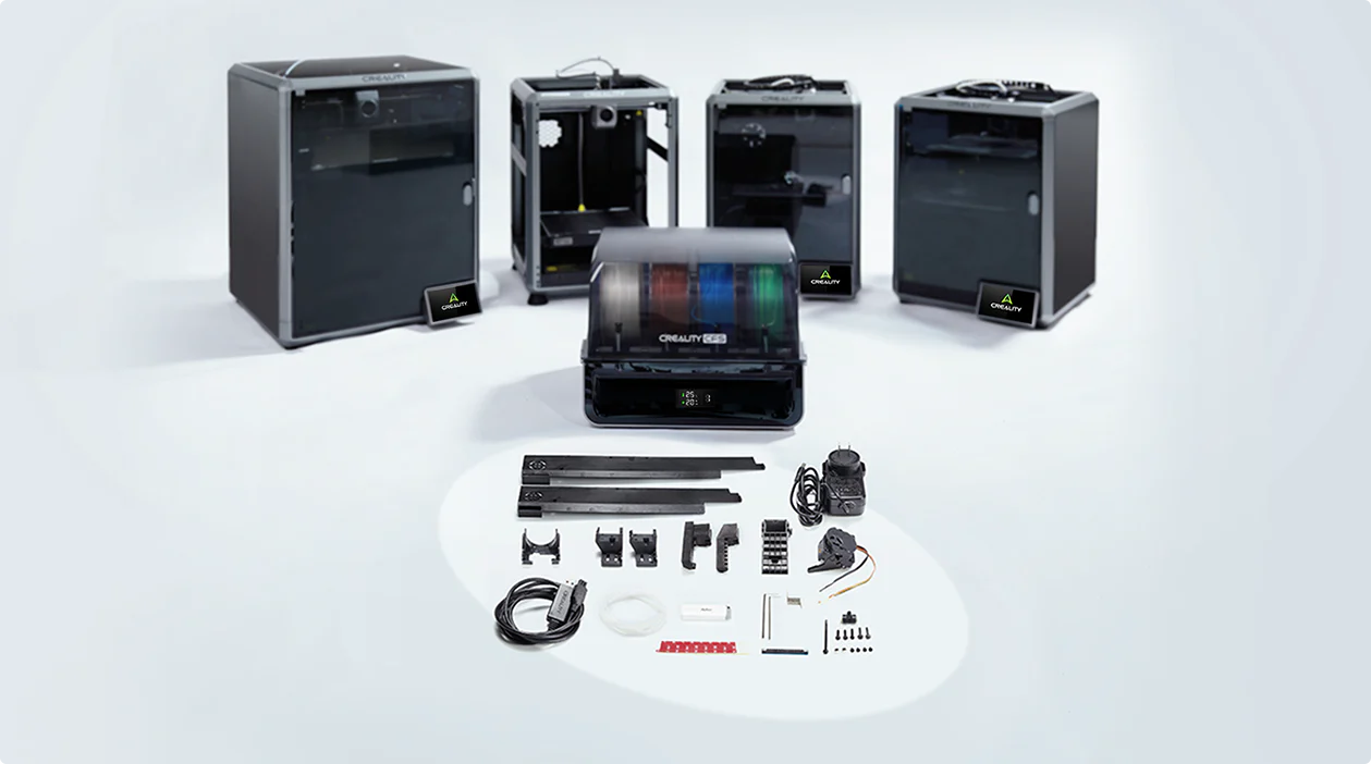 Impressora 3D Creality K1C de Fibra de Carbono - Impressora 3D da