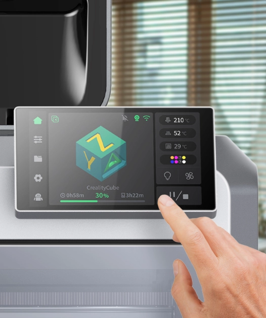 Grande volume de impressão de 350x350x350mm