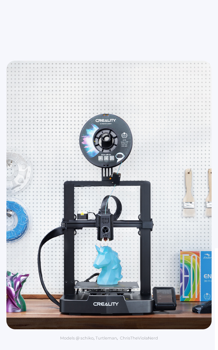 Ender-3 V3 KE 3Dプリンター | Klipper搭載・精密印刷