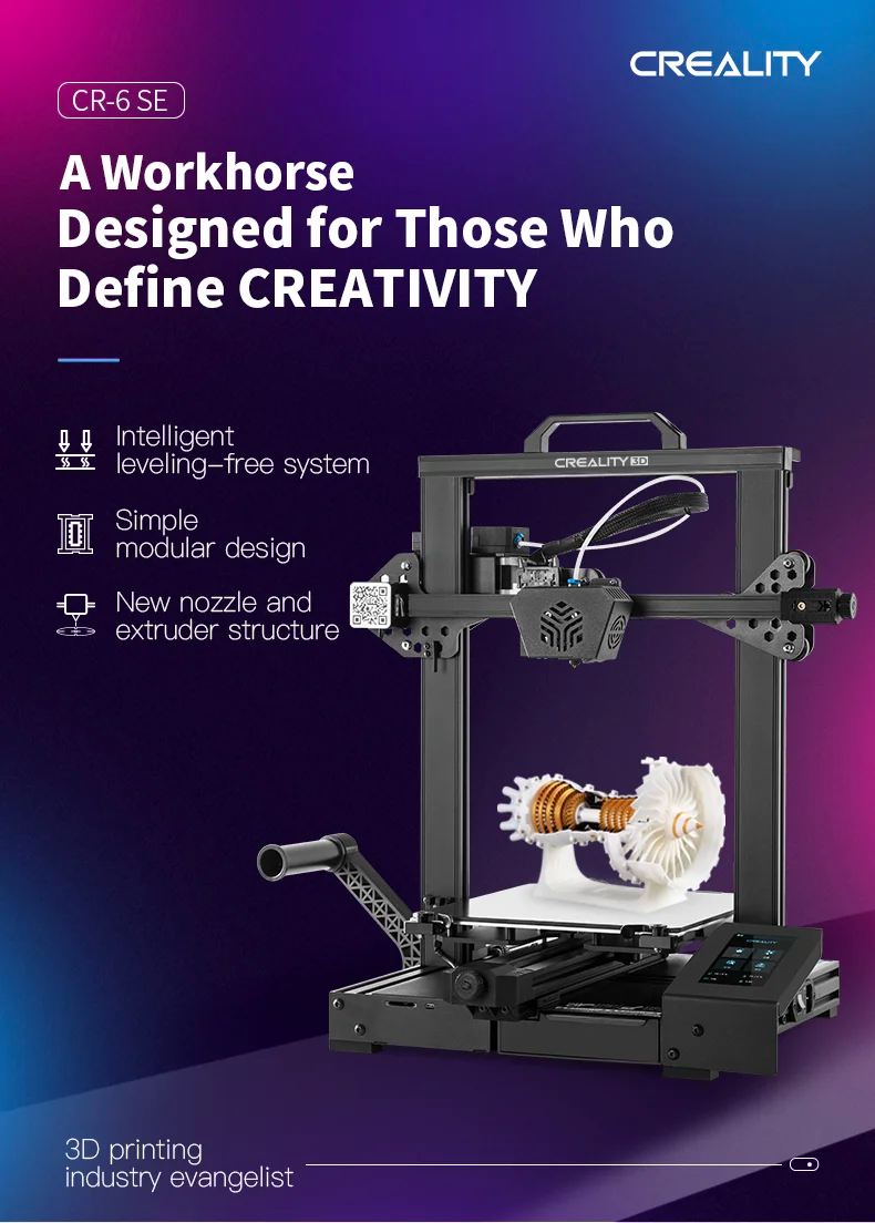 CR-6 SE 3d Printer