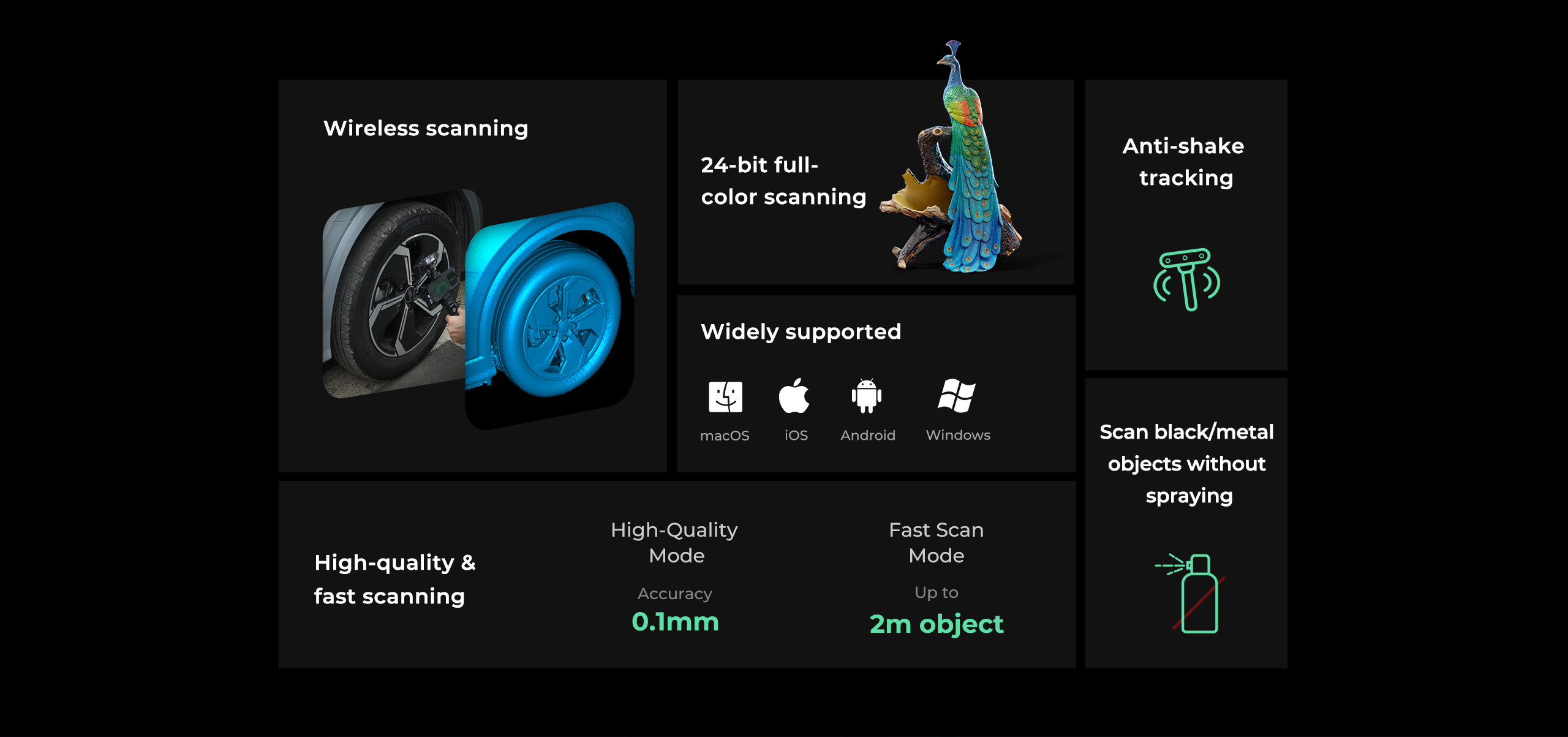 CR-Scan Ferret Pro Wireless scanning