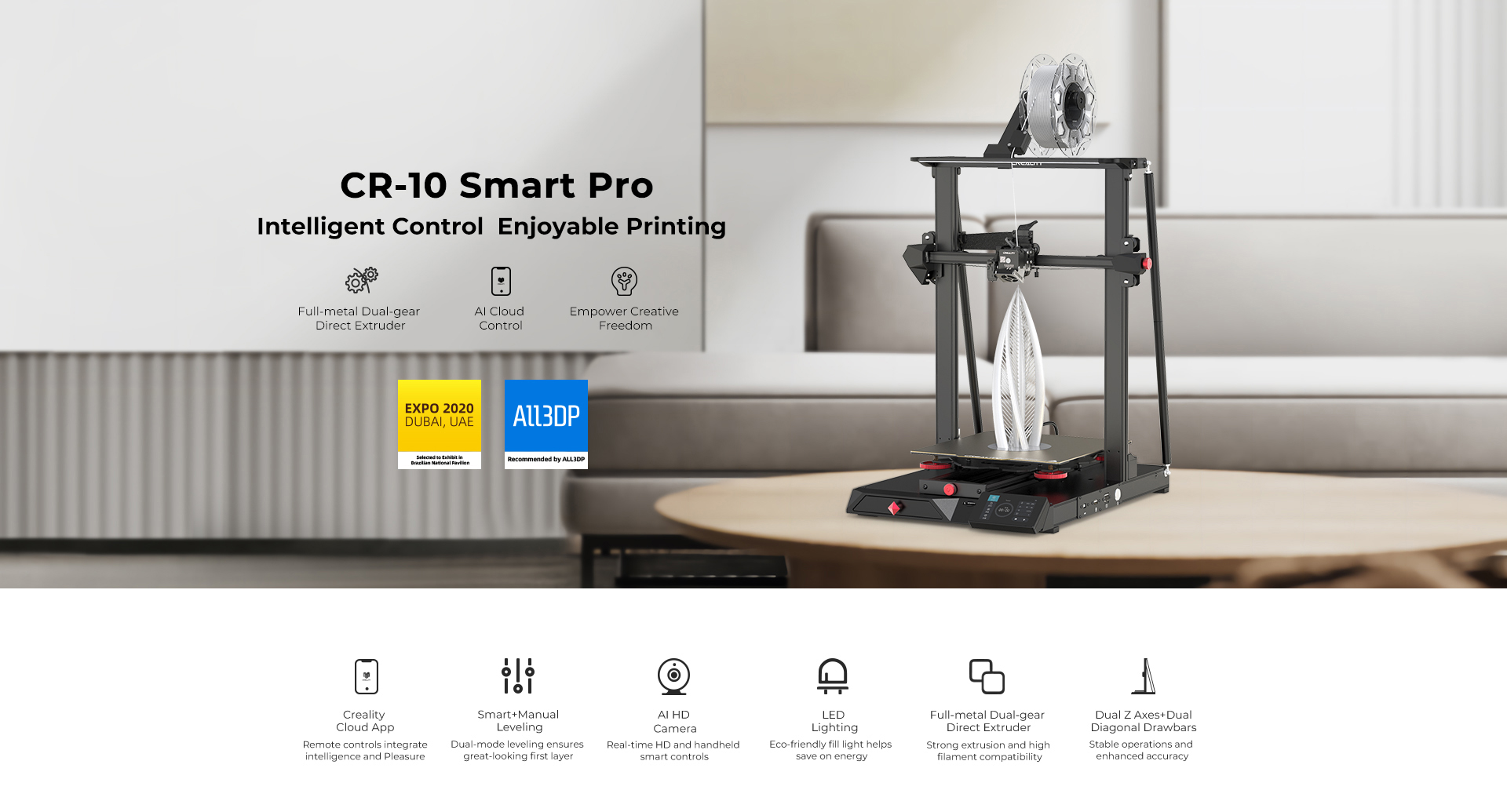 CR-10 Smart Pro 3D Printer | Creality Official
