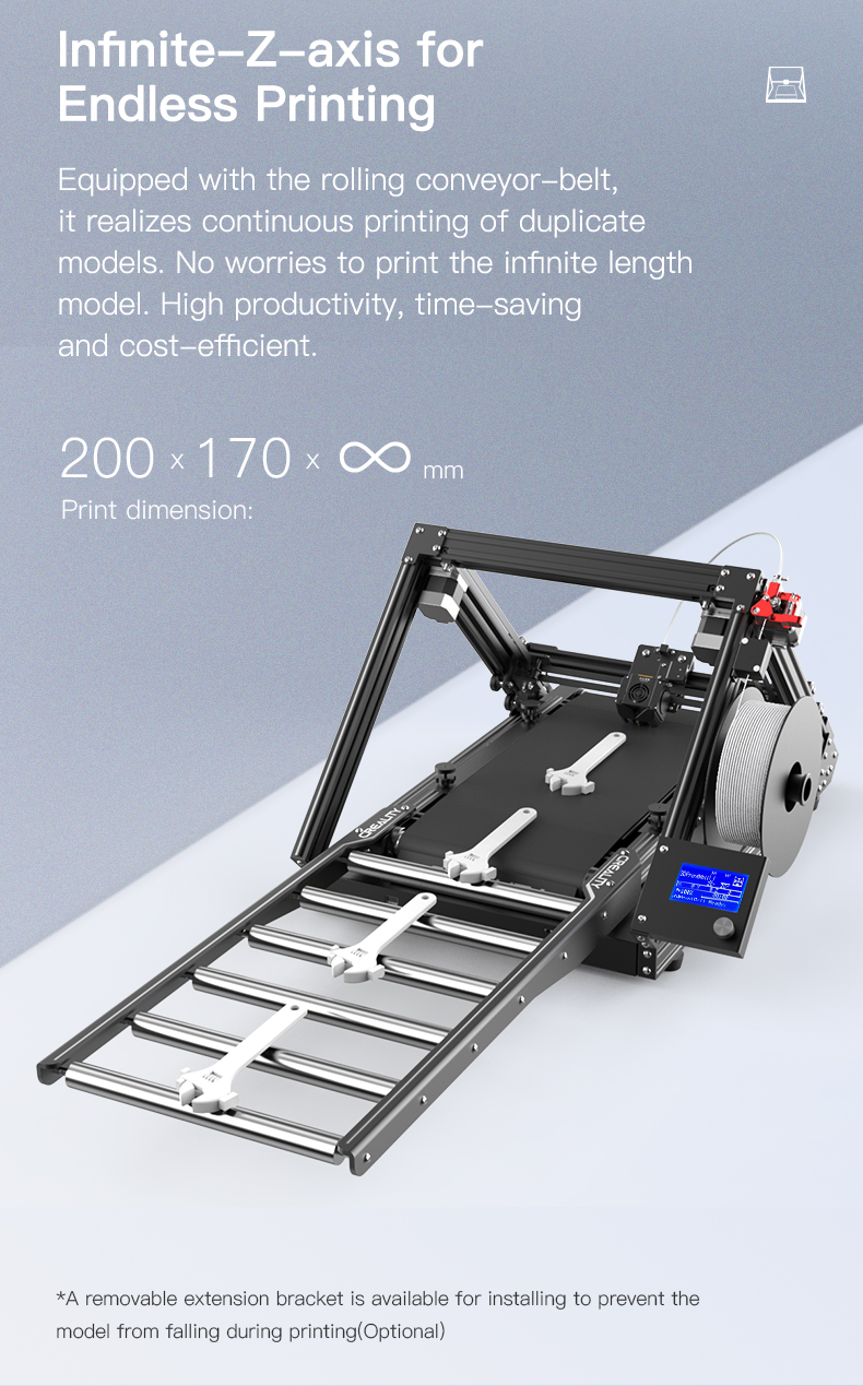 Theshop　3Dプリンター　CR-30 Creality CR-30 3D Printer with Infinite Z-Axis Printing