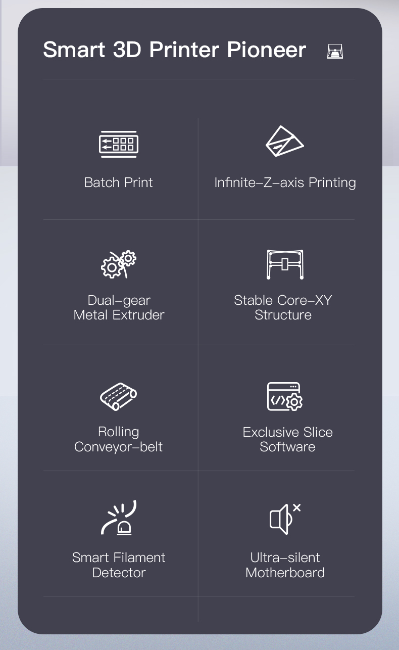 CR-30 3D Printer | infinite z axis 3d printer | Creality Official