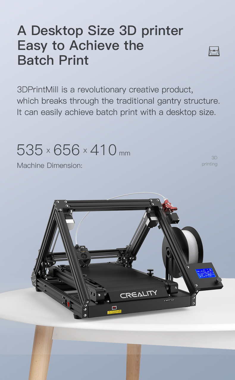 CR-30 3D Printer | infinite z axis 3d printer | Creality Official